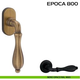 Maniglia martellina DK per finestra Epoca 800 Reguitti 2