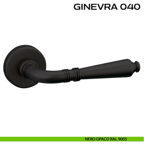 Maniglia per porta Ginevra 040 Reguitti nero