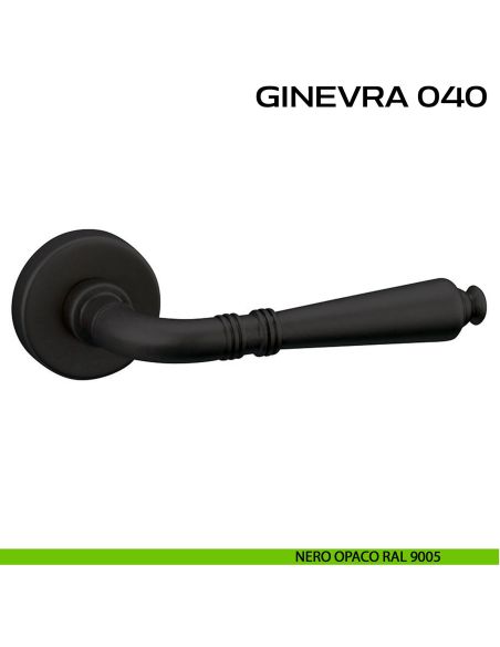 Maniglia per porta Ginevra 040 Reguitti nero