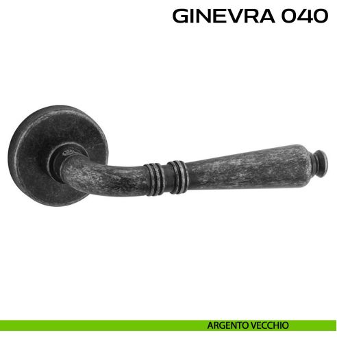 Maniglia per porta Ginevra 040 Reguitti argento
