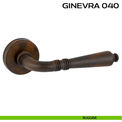 Maniglia per porta Ginevra 040 Reguitti ruggine