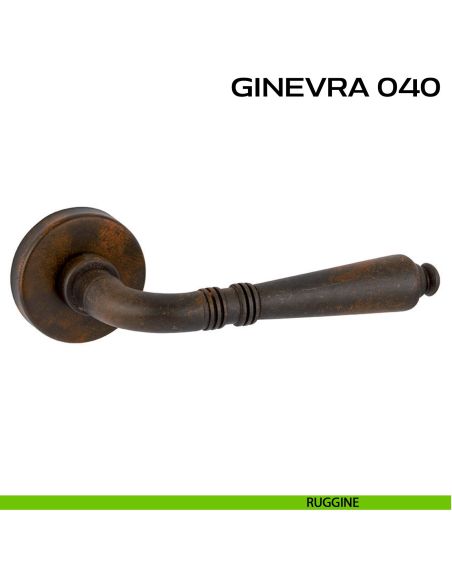 Maniglia per porta Ginevra 040 Reguitti ruggine