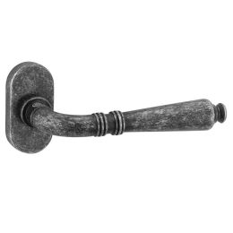 Maniglia per porta Ginevra 040 Reguitti con rosetta ovale