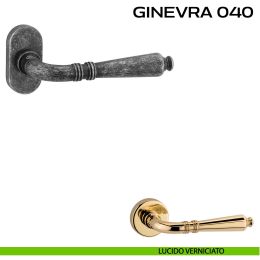 Maniglia per porta Ginevra 040 Reguitti con rosetta ovale 2