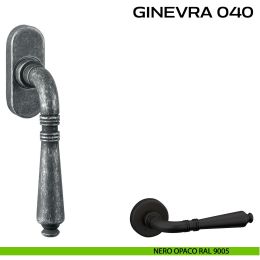 Maniglia martellina DK stretta per finestra Ginevra 040 Reguitti 2