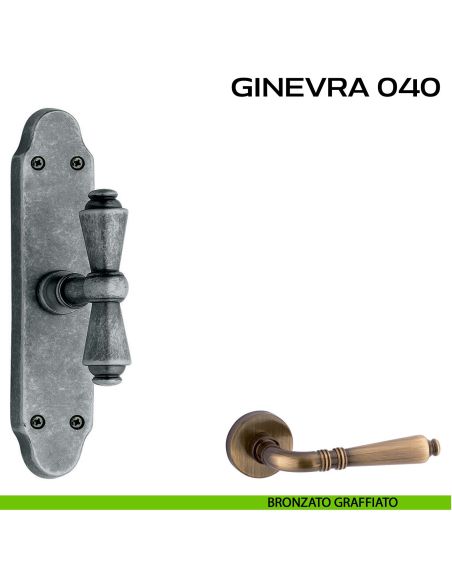 Maniglia per finestra cremonese Ginevra 040 Reguitti bronzato