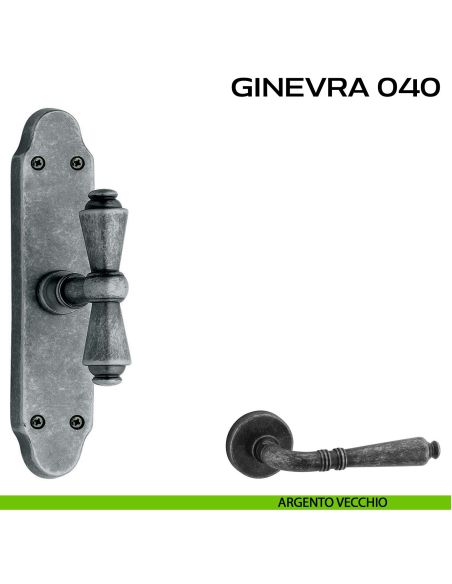 Maniglia per finestra cremonese Ginevra 040 Reguitti argento