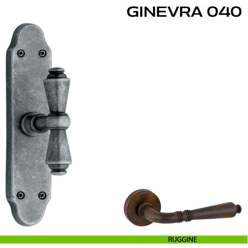 Maniglia per finestra cremonese Ginevra 040 Reguitti ruggine