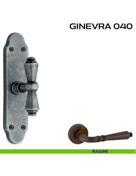 Maniglia per finestra cremonese Ginevra 040 Reguitti ruggine