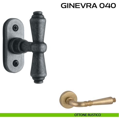 Maniglia per finestra martellina Ginevra 040 Reguitti rustico