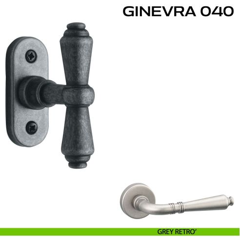 Maniglia per finestra martellina Ginevra 040 Reguitti grey