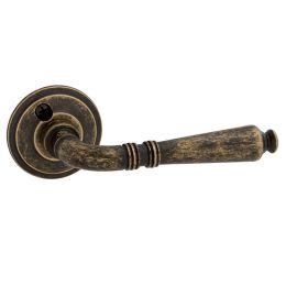 Maniglia per porta Ginevra 040 Reguitti con viti a vista