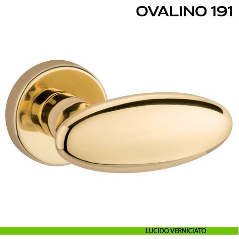 Maniglia per porta Ovalino 191 Reguitti lucido