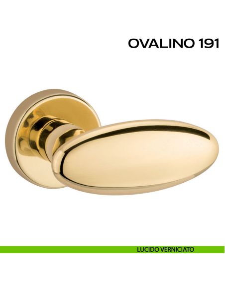 Maniglia per porta Ovalino 191 Reguitti lucido