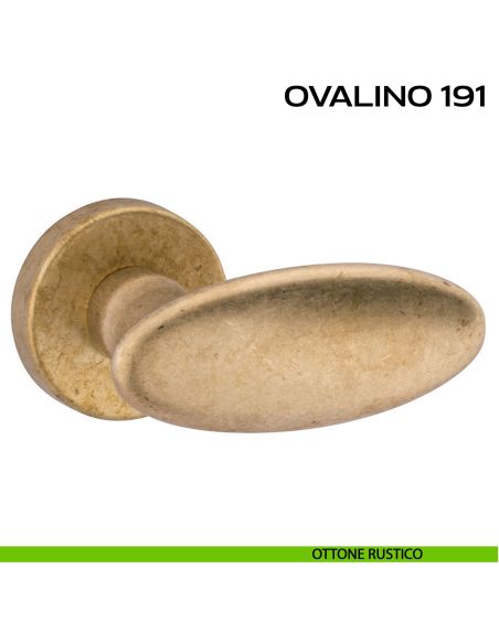 Maniglia per porta Ovalino 191 Reguitti rustico