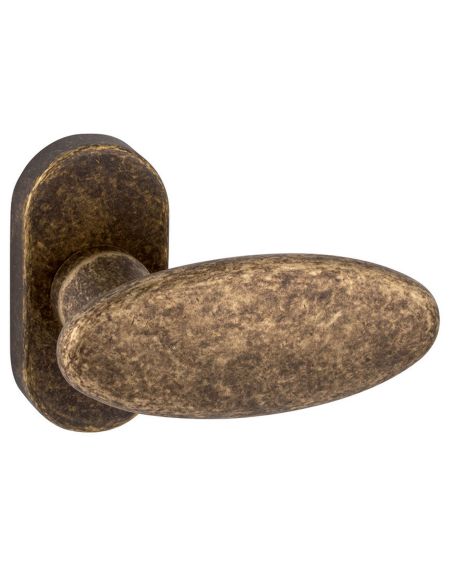 Maniglia per porta Ovalino 191 Reguitti con rosetta ovale