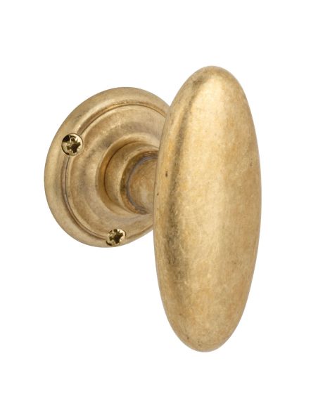 Pomolo ovale girevole per porta Ovalino 190 a T Reguitti