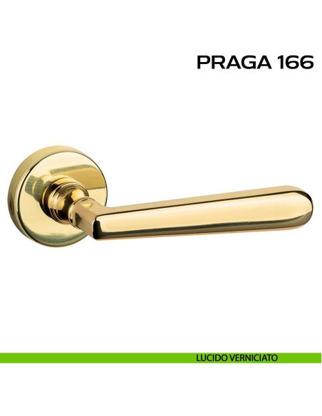 Maniglia per porta Praga 166 Reguitti lucido