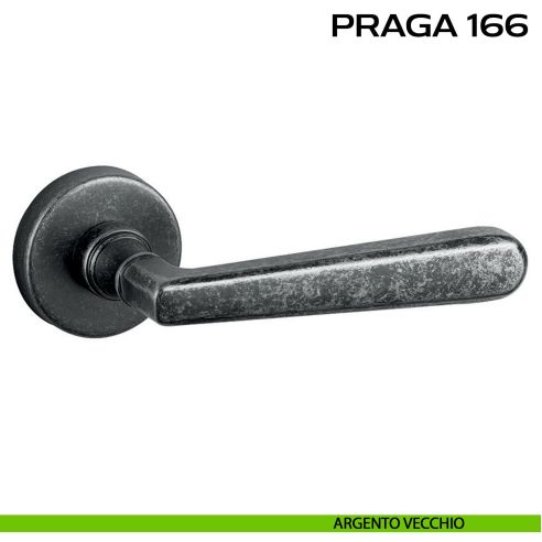 Maniglia per porta Praga 166 Reguitti argento