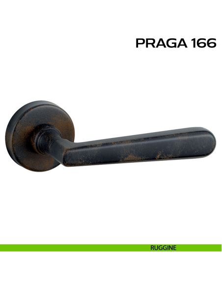 Maniglia per porta Praga 166 Reguitti ruggine