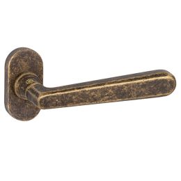 Maniglia per porta Praga 166 Reguitti con rosetta ovale