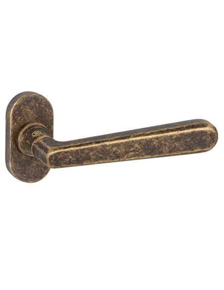 Maniglia per porta Praga 166 Reguitti con rosetta ovale