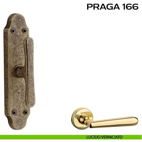 Maniglia per finestra cremonese Praga 166 Reguitti lucido