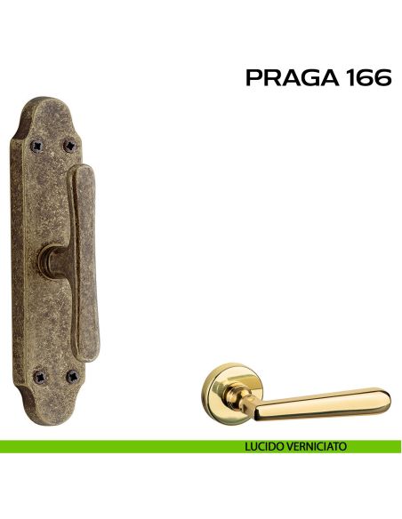 Maniglia per finestra cremonese Praga 166 Reguitti lucido