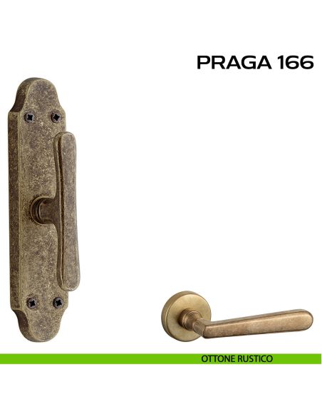Maniglia per finestra cremonese Praga 166 Reguitti rustico