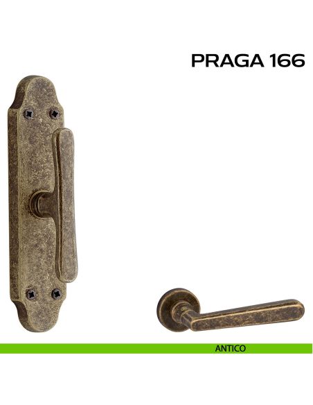 Maniglia per finestra cremonese Praga 166 Reguitti antico