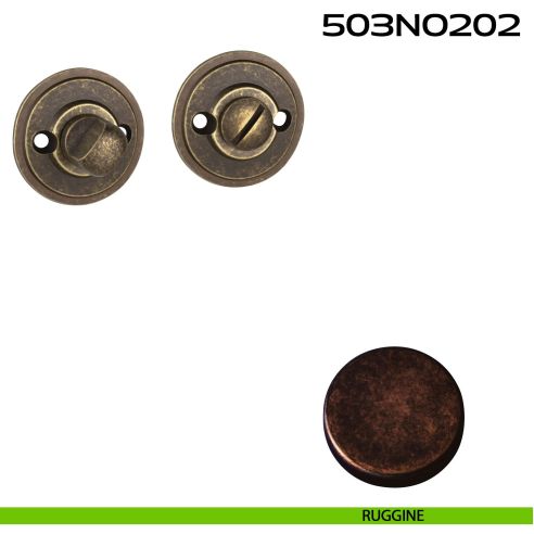 Nottolino WC tondo 503NO202 Reguitti ruggine