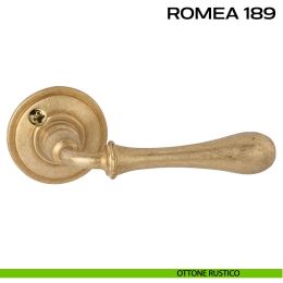 Maniglia per porta 189 Romea Reguitti con viti a vista 2