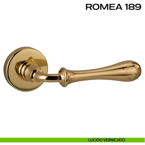 Maniglia per porta Romea 189 Reguitti lucido