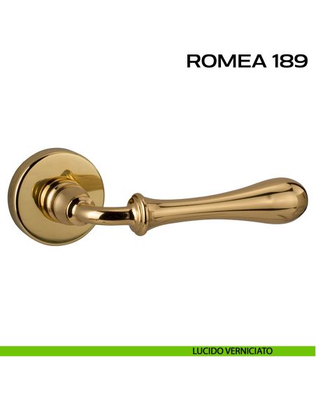 Maniglia per porta Romea 189 Reguitti lucido