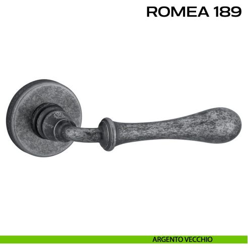 Maniglia per porta Romea 189 Reguitti argento