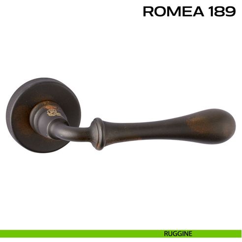 Maniglia per porta Romea 189 Reguitti ruggine