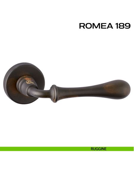 Maniglia per porta Romea 189 Reguitti ruggine