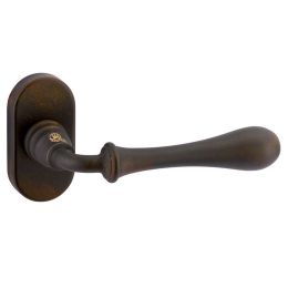 Maniglia per porta Romea 189 Reguitti con rosetta ovale