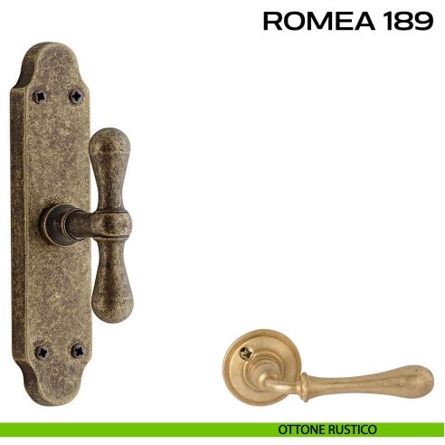 Maniglia per finestra cremonese Romea 189 Reguitti rustico