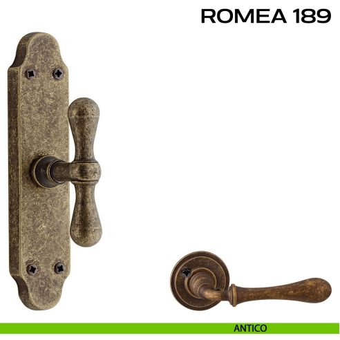 Maniglia per finestra cremonese Romea 189 Reguitti rustico