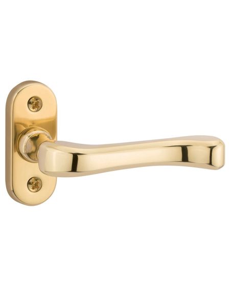 Maniglia per porta Tuscania T36 Reguitti con viti a vista e rosetta ovale