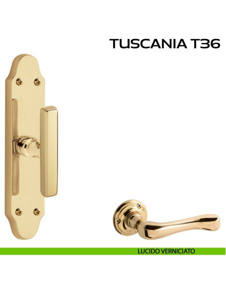 Maniglia per finestra cremonese Tuscania T36 Reguitti lucido