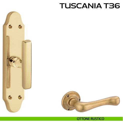 Maniglia per finestra cremonese Tuscania T36 Reguitti rustico