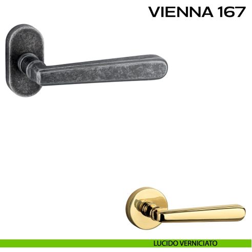 Maniglia per porta Vienna 167 Reguitti con rosetta ovale