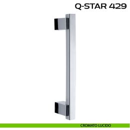 Maniglione per porta Q-Star 429 Reguitti senza rosette 2