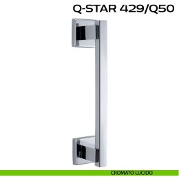 Maniglione per porta Q-Star 429 Reguitti singolo con rosette 2