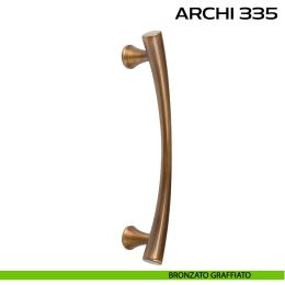 Maniglione per porta Archi 335 Reguitti singolo senza rosette 2