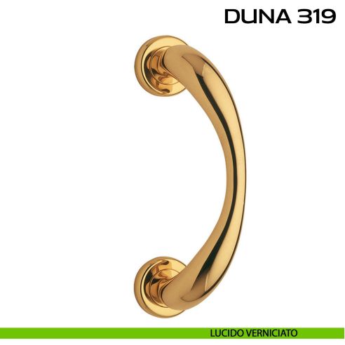 Maniglione per porta Duna 319 Reguitti singolo rosette ad avvitare