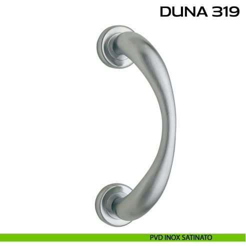 Maniglione per porta Duna 319 Reguitti singolo rosette ad avvitare