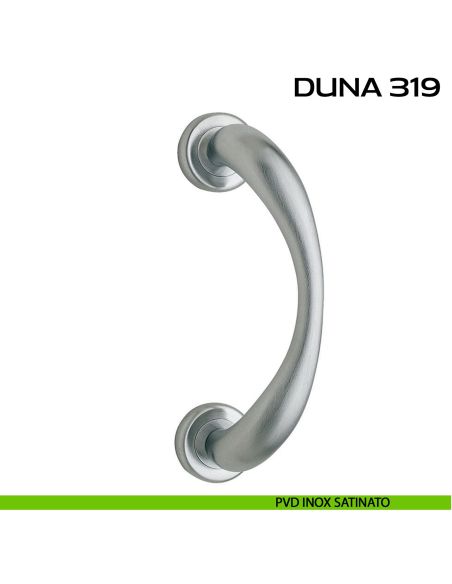 Maniglione per porta Duna 319 Reguitti singolo rosette ad avvitare